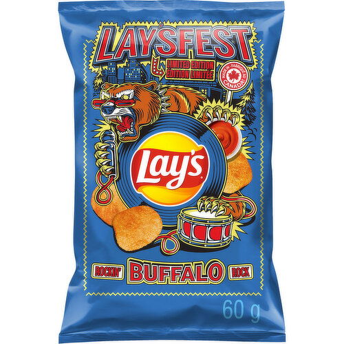 Lays Fest Rockin Buffalo Rock