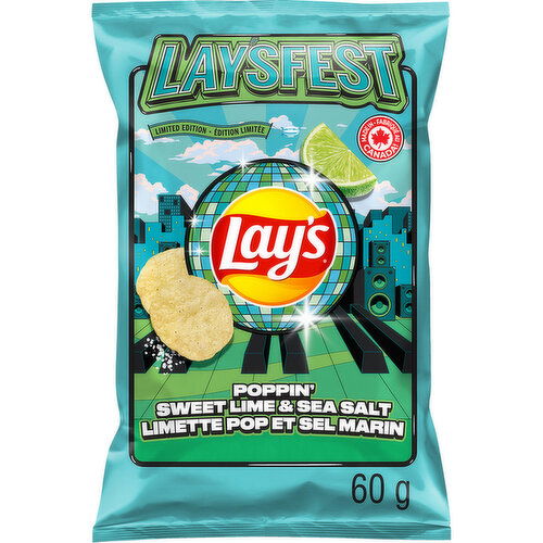Lays Fest Sweet Lime & Sea Salt