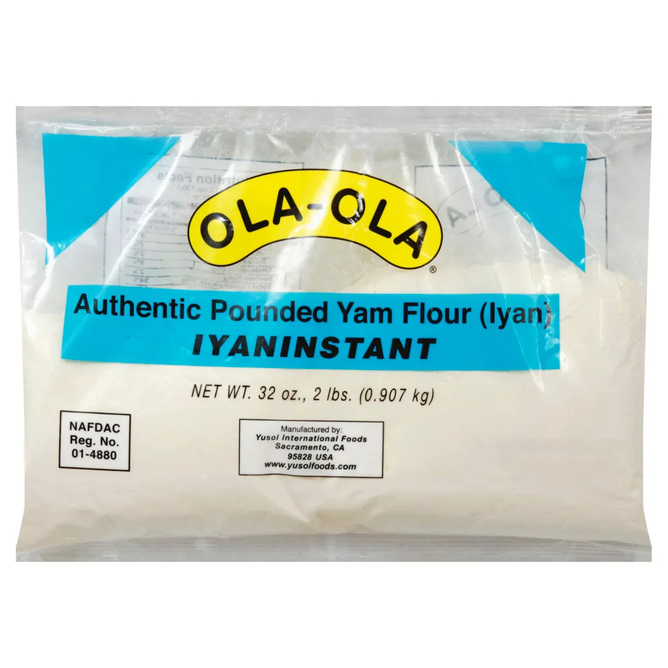 Ola Ola Authentic Pounded Yam | 5lb Traditional Nigerian Staple