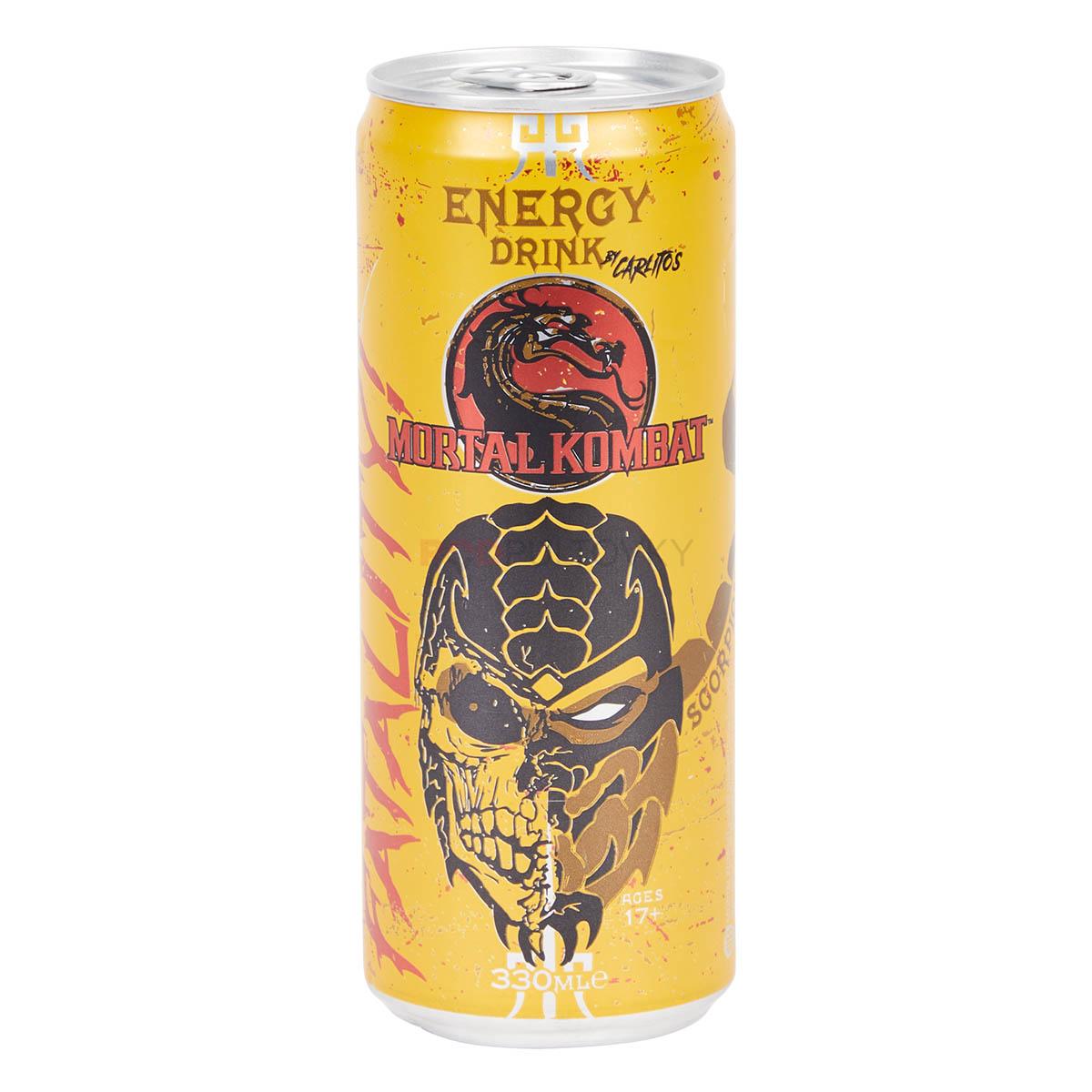 Mortal Kombat Energy Drink - Scorpion