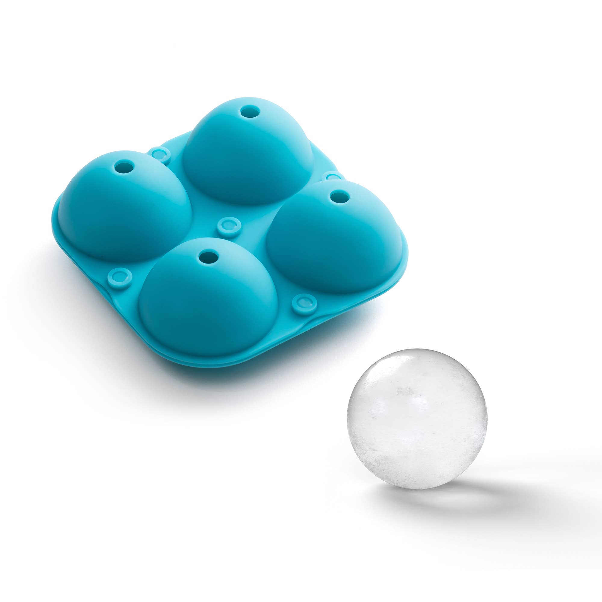 Fox Run Brands - Outset Silicone Ice Sphere Mold, 4.84” x 4.84” x 1.89