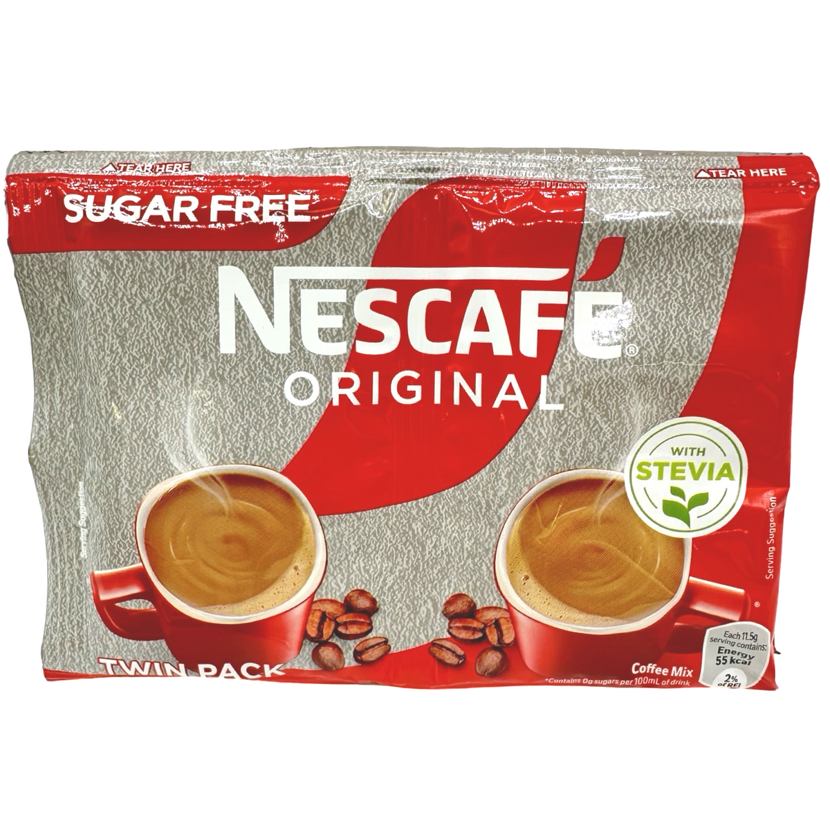 Nescafe - Original - Sugar Free - Twin Pack - 5 x 23g