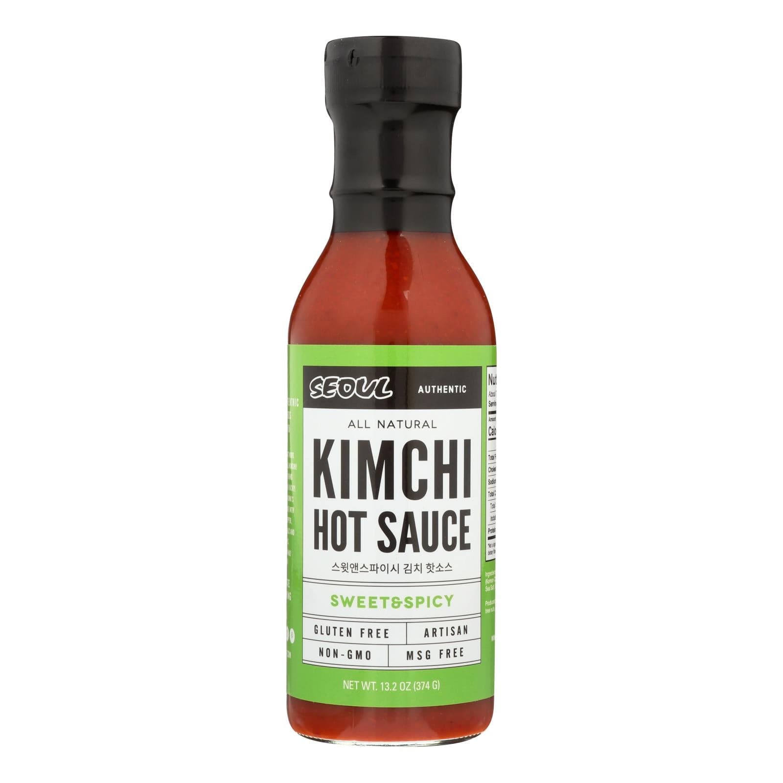 Lucky Foods Seoul Kimchi Hot Sauce – Sweet, Spicy, and Tangy Delight