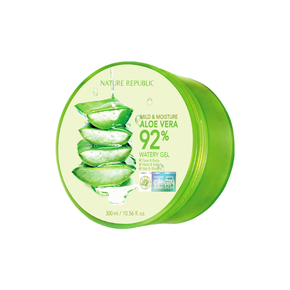 Nature Republic Mild & Moisturizing Aloe Gel Jar