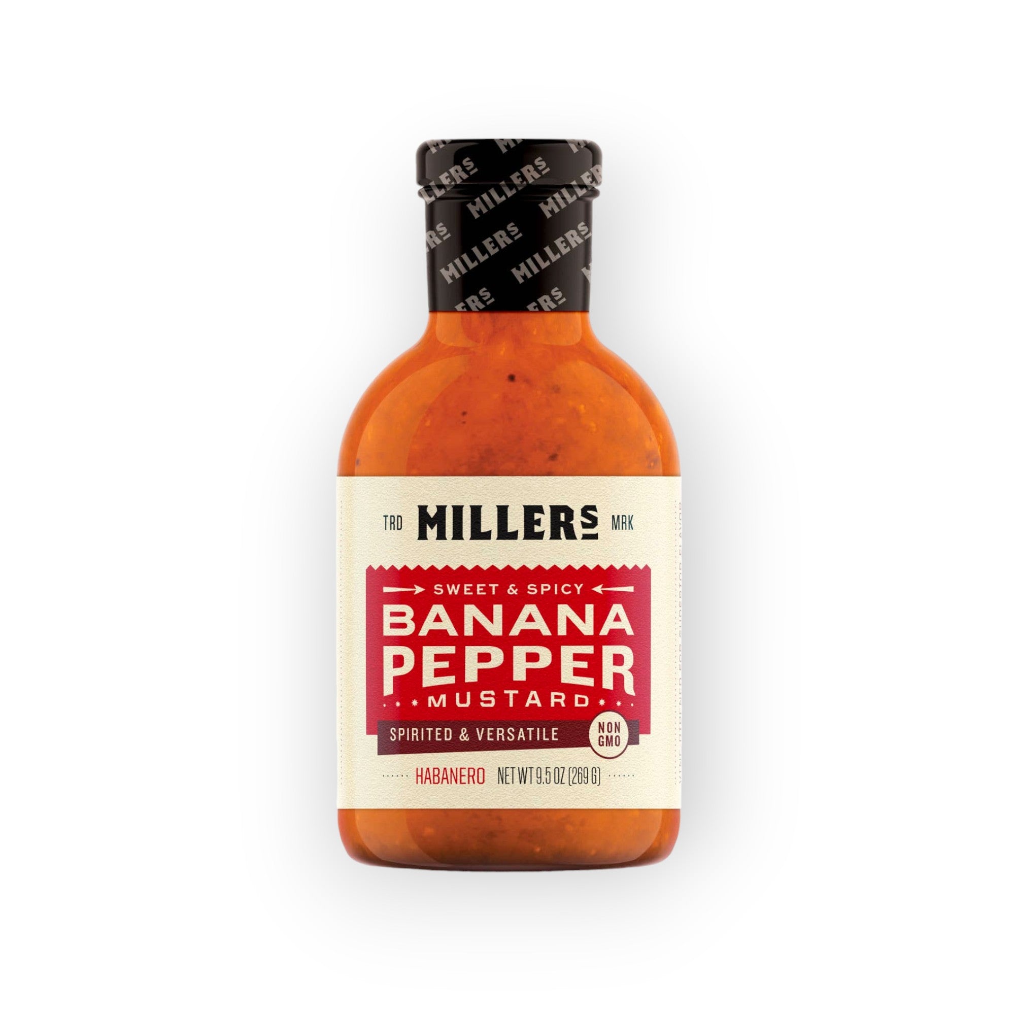 Miller's Mustard | Millers Banana Pepper Mustard: Habanero