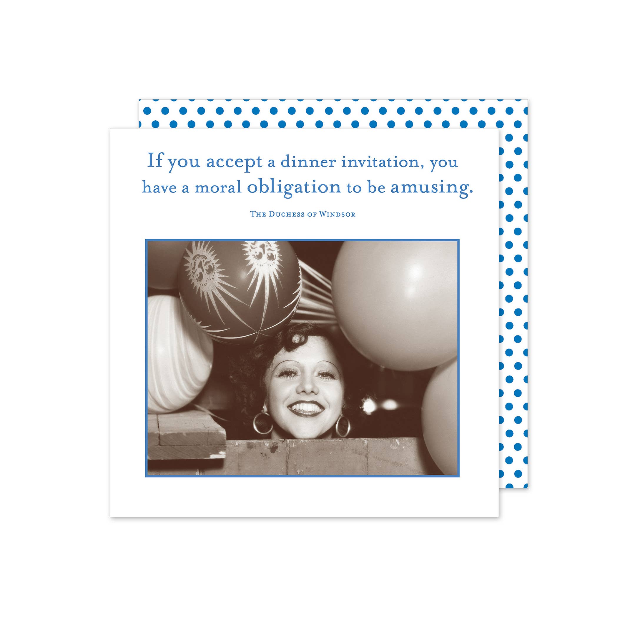 Shannon Martin Design - Moral Obligation Beverage Napkin