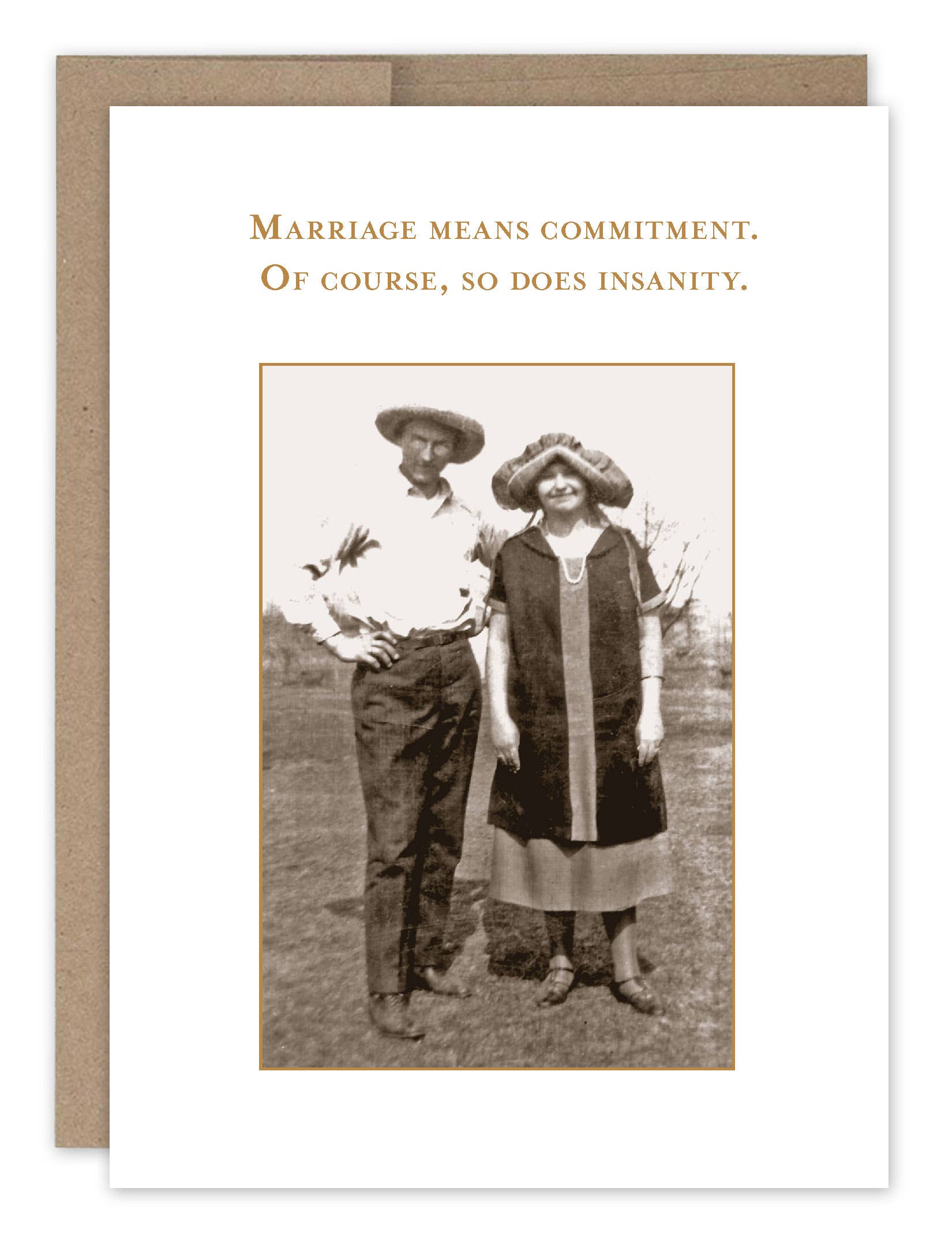 Shannon Martin Design - Marriage Means Commitment Card