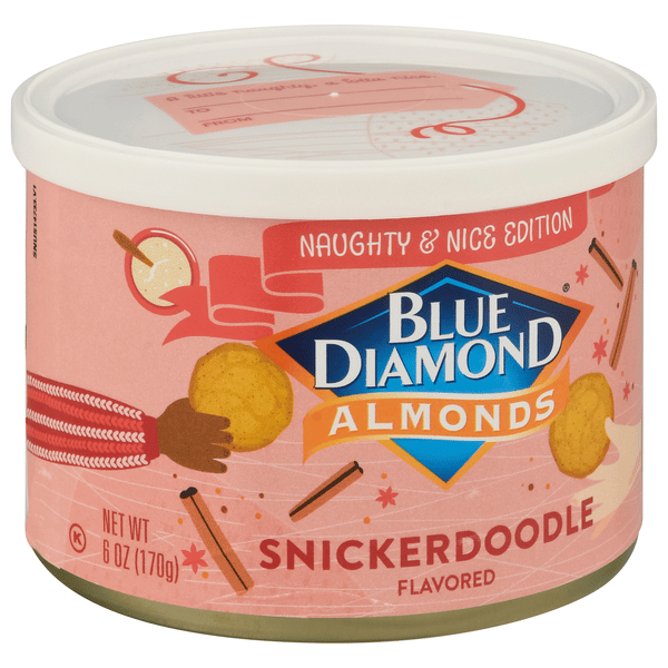 Blue Diamonds Almonds Snickerdoodle