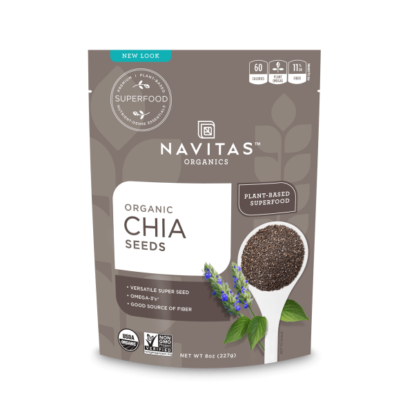 Chia Seeds by Navitas | Superfood for Wellness