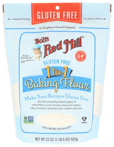 1-1 Baking Flour, Gluten-Free, 22 oz, Bob's Red Mill
