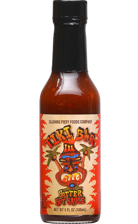 Tiki Bar Hotter Hot Sauce, 5oz.