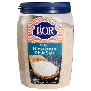 Lior Fine Pink Himalayan Salt, 35.2 oz