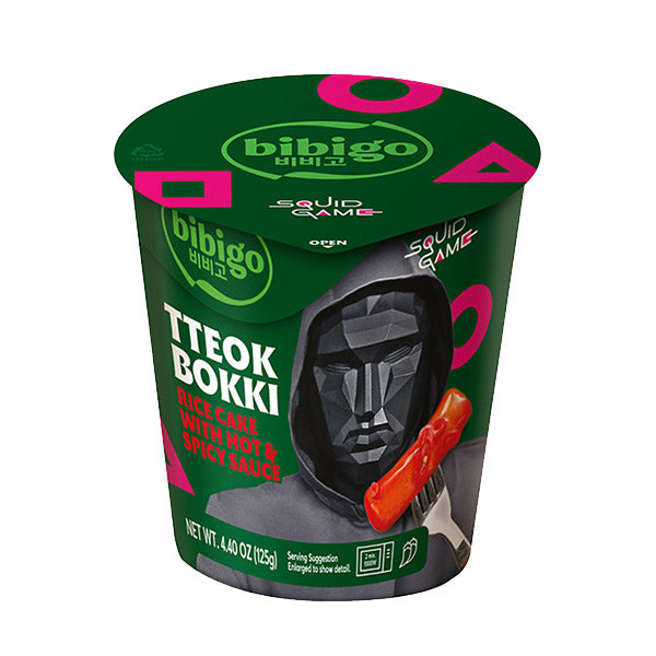 Bibigo Squid Game Tteok Bokki Rice Cake with Hot & Spicy Sauce