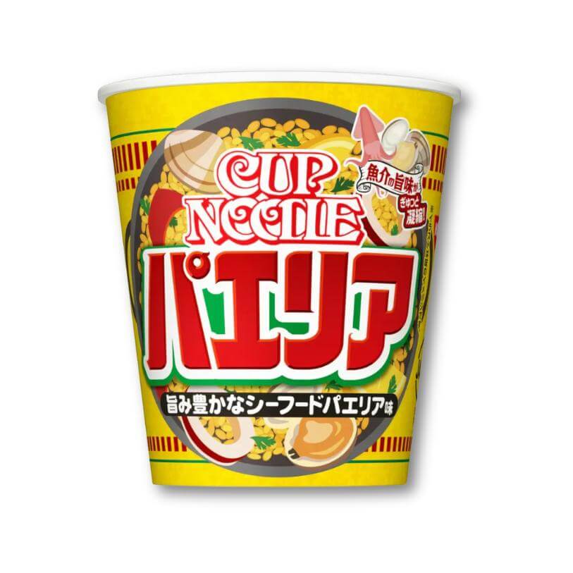 Nissin - Cup Noodles Seafood Paella Flavor