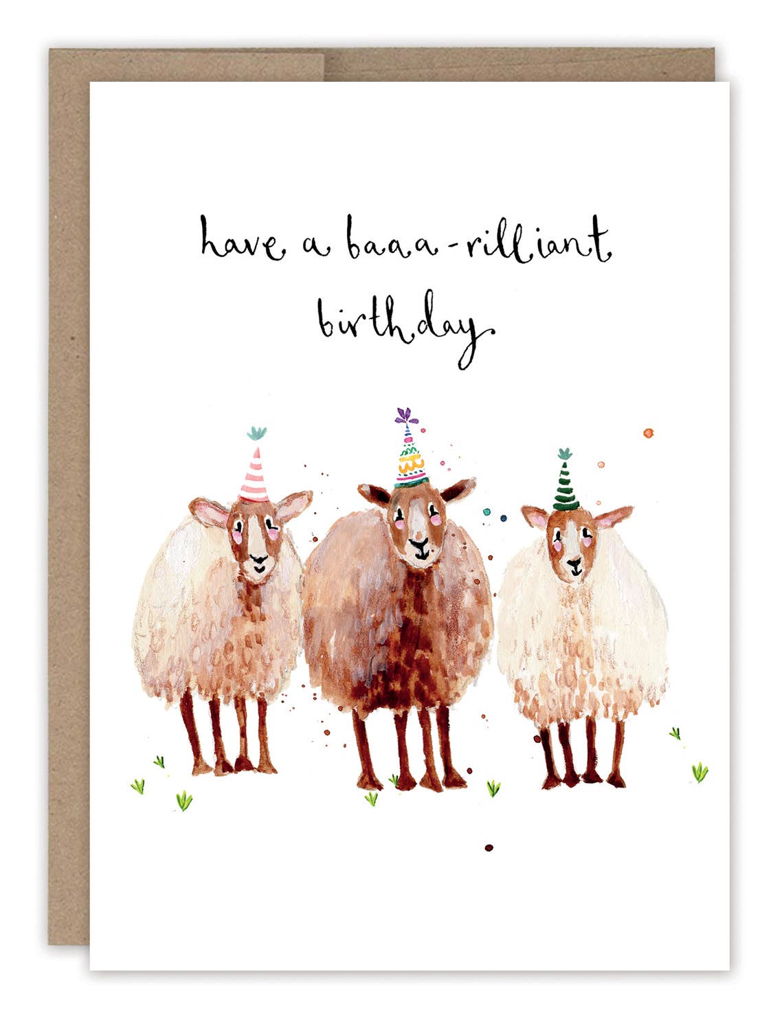 Biely & Shoaf - Sheep Baaa-rilliant Birthday Card