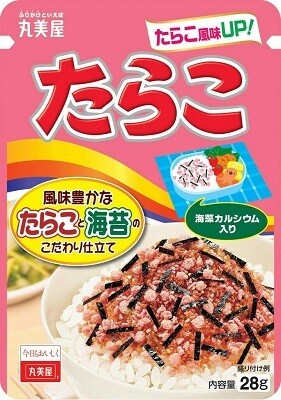 Marumiya "Furikake, Tarako, Cod roe"  25g