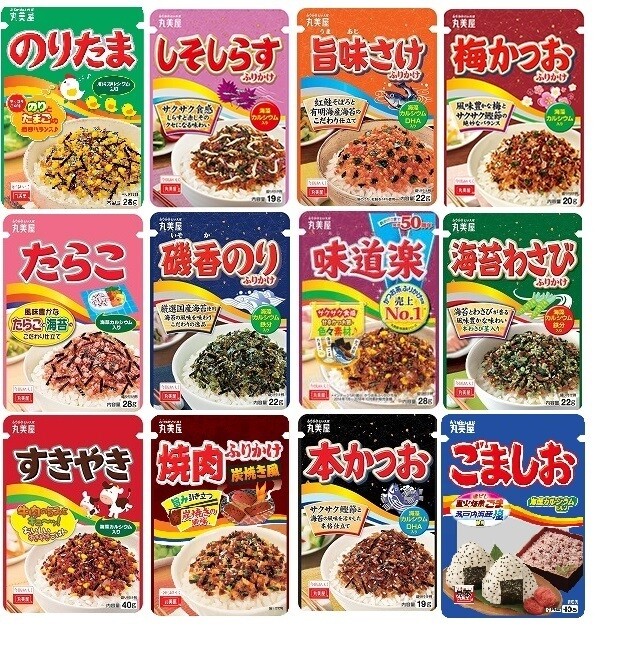 Marumiya "Furikake" Assortment 12 bags set