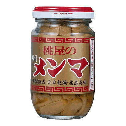 Momoya, Menma, 100g, Cooked Bamboo Shoot, For Ramen Topping