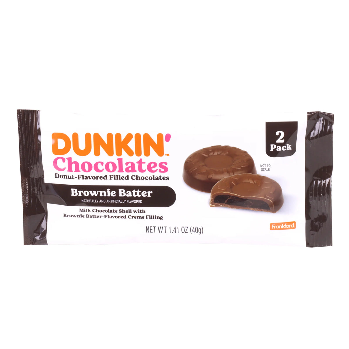 Dunkin Chocolates Donut Filled Brownie Batter