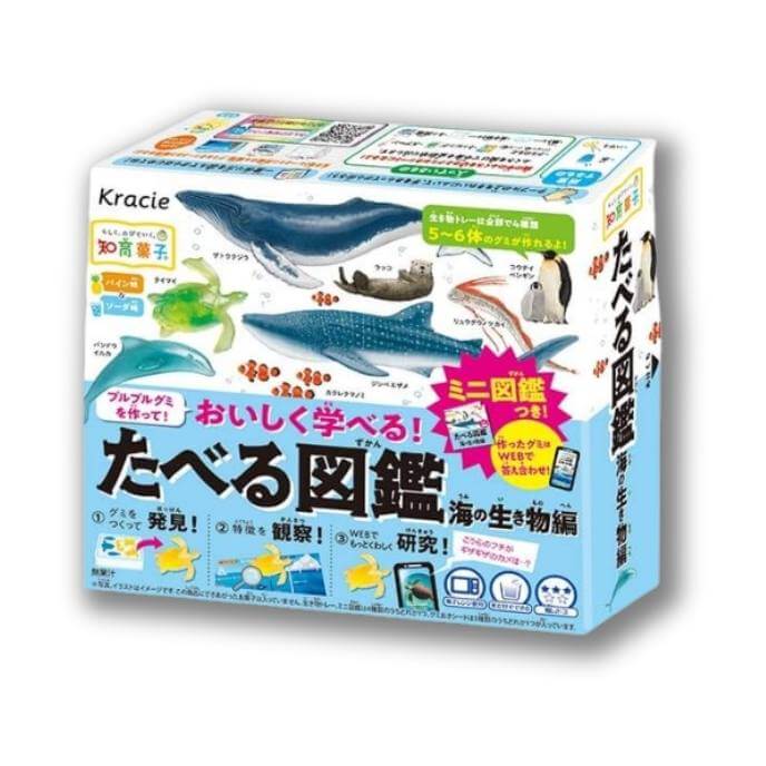 Kracie Learning Encyclopedia Of Sea Creatures DIY Gummy Kit