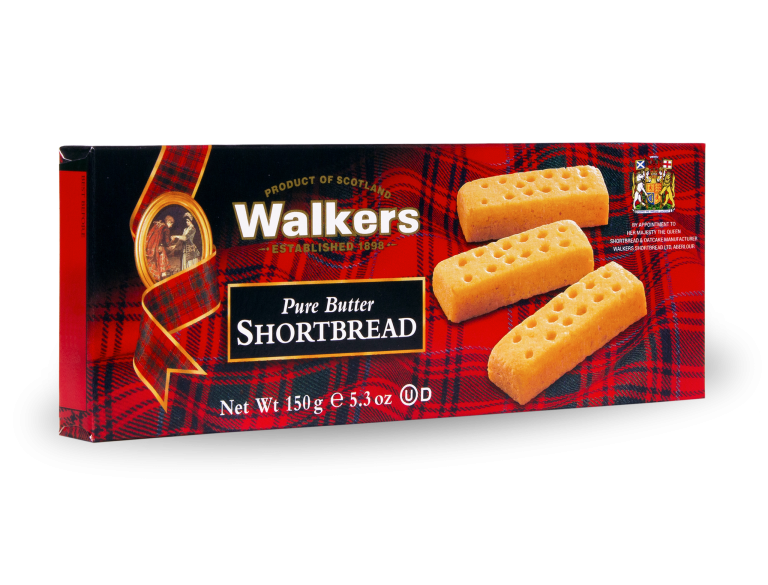 Walkers Pure Butter Shortbread Fingers- 5.3 oz box