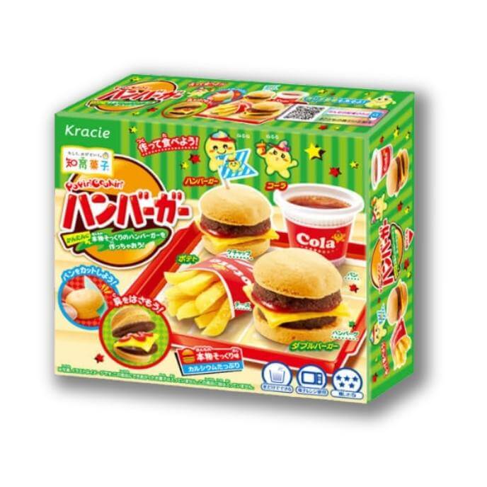 Popin' Cookin'Happy Kitchen Burger Meal DIY Candy Kit