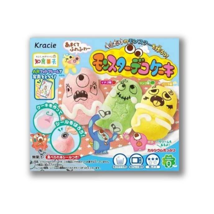 Kracie Monster Deco Cake DIY Candy Set