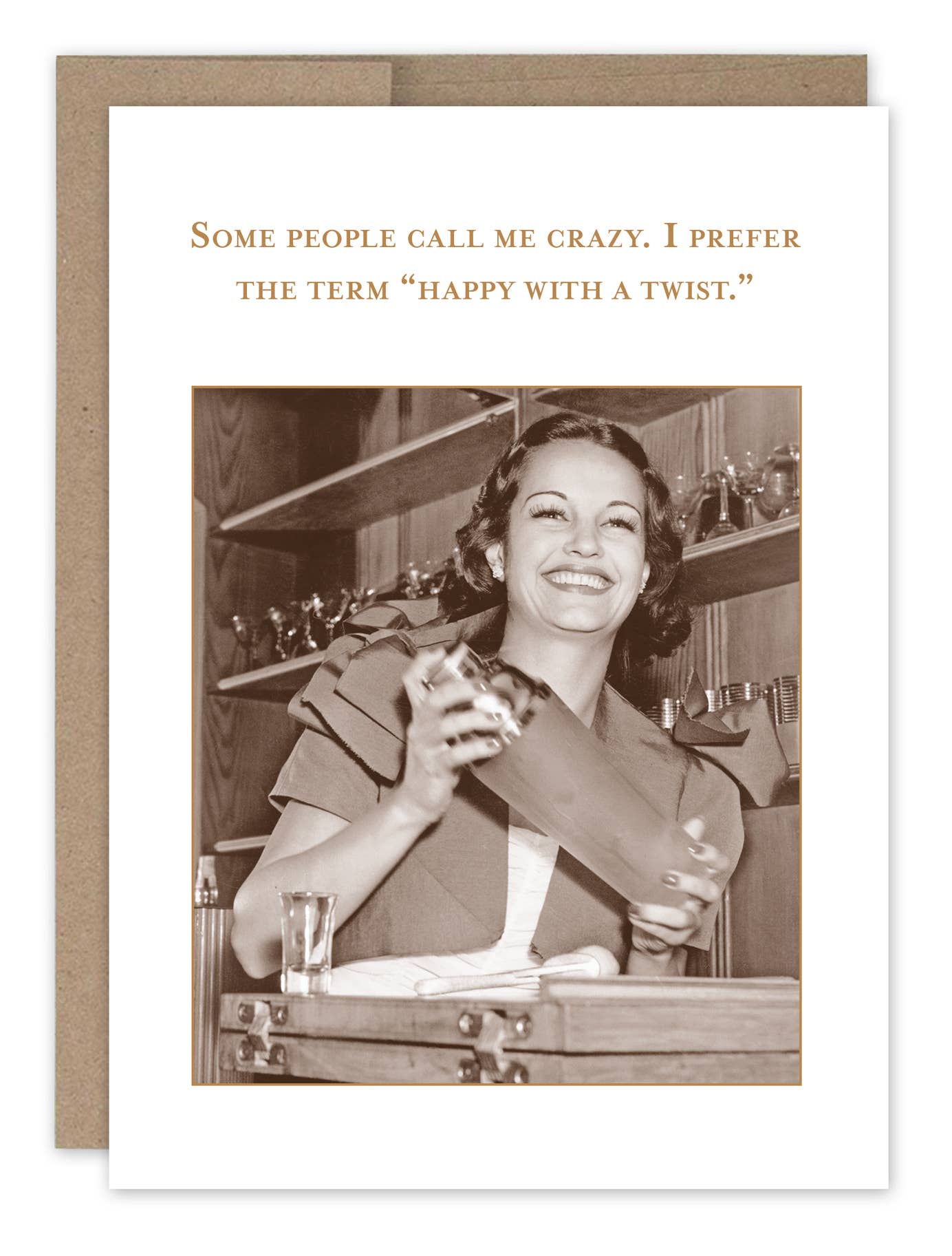 Shannon Martin Design - Happy With A Twist Birthday Card