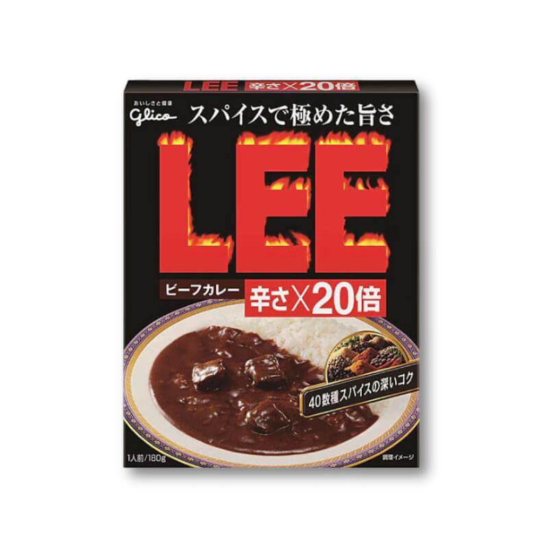 Glico LEE Beef Curry 20x Spicy [Ready-made curry]