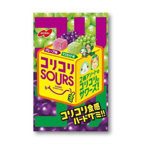 Nobel Kori Kori Sours Gummies - Grape and Muscat