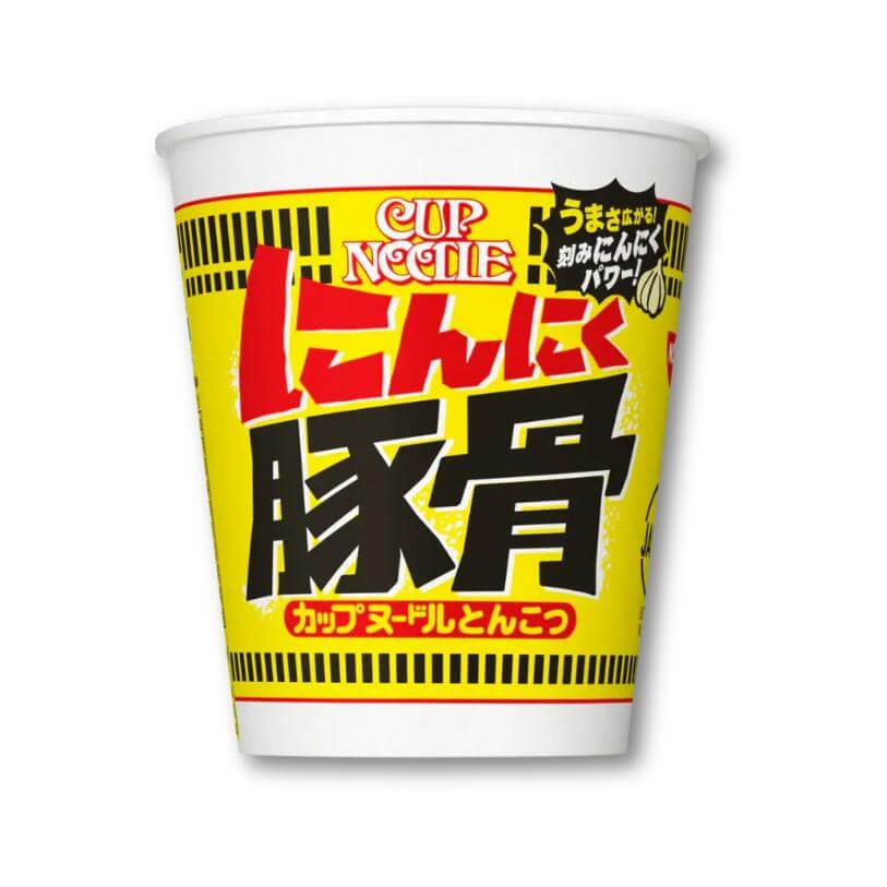 Nissin - The New Standard of Cup Noodles! Garlic Pork Bone