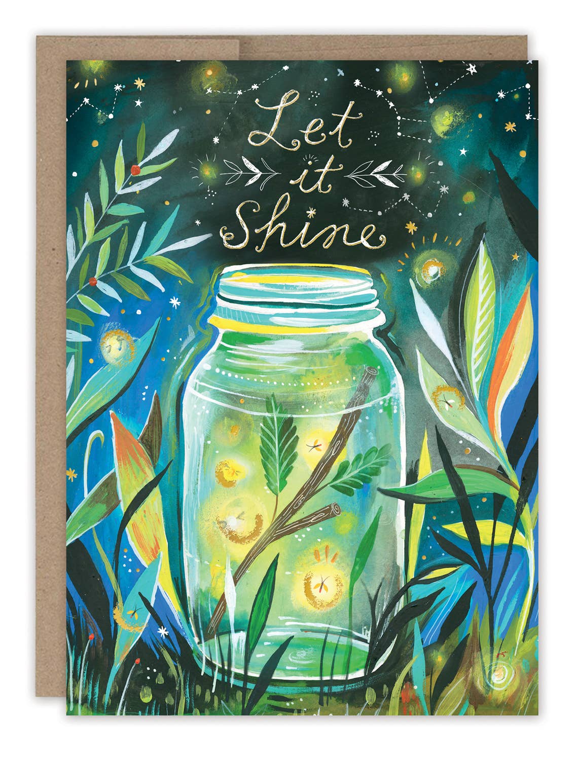 Biely & Shoaf - Firefly Jar Birthday Card