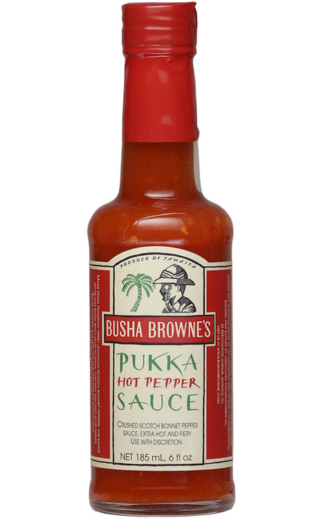 Busha Browne's Pukka Hot Sauce, 5oz.