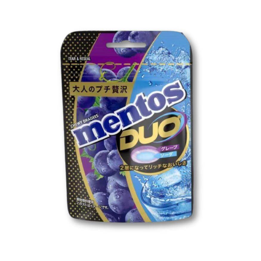 Mentos DUO Candy - Grape & Soda