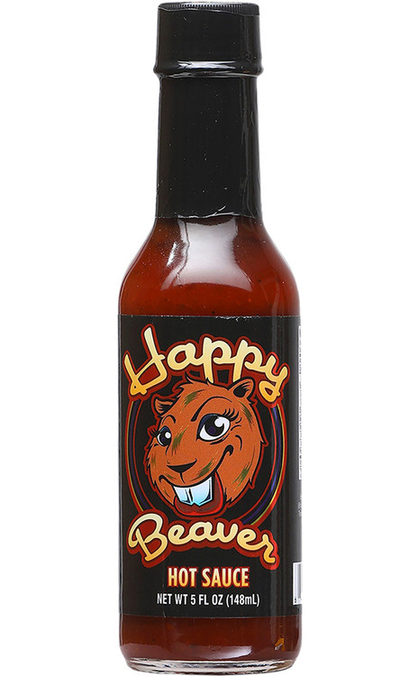 Happy Beaver Hot Sauce, 5oz.