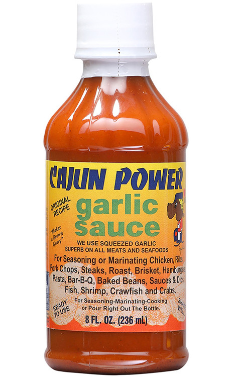 Cajun Power Garlic Sauce, 8oz.