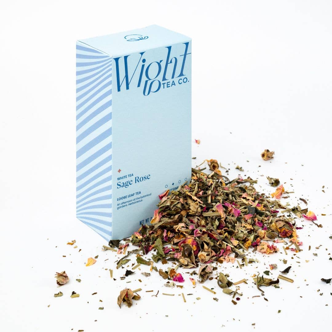 Wight Tea Company - Loose Leaf White Tea: Cranberry Thyme