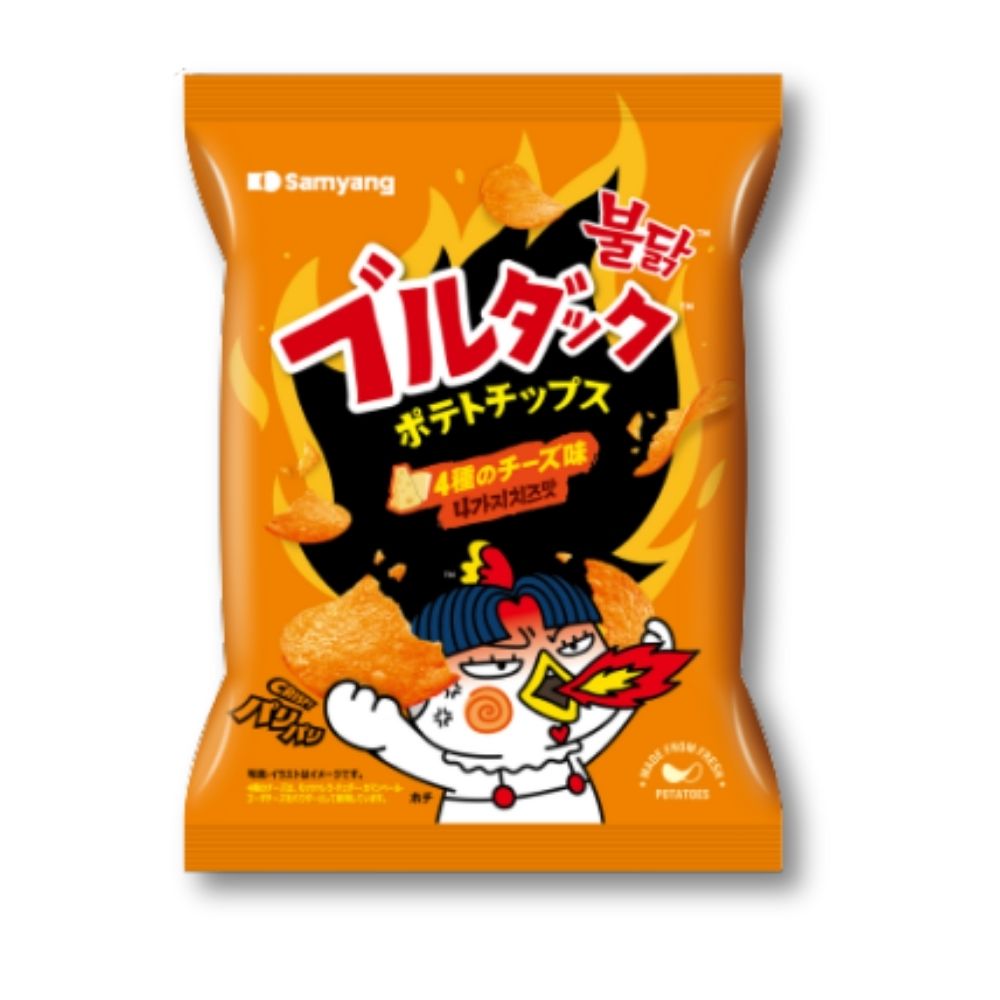 Samyang Buldak Spicy Potato Chips  - cheese flavor