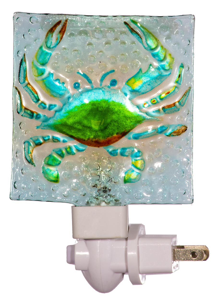 Glass Crab Nightlight | Jaco