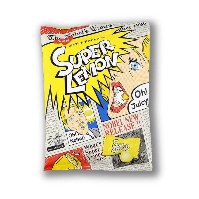 Nobel Super Lemon Sour Candy