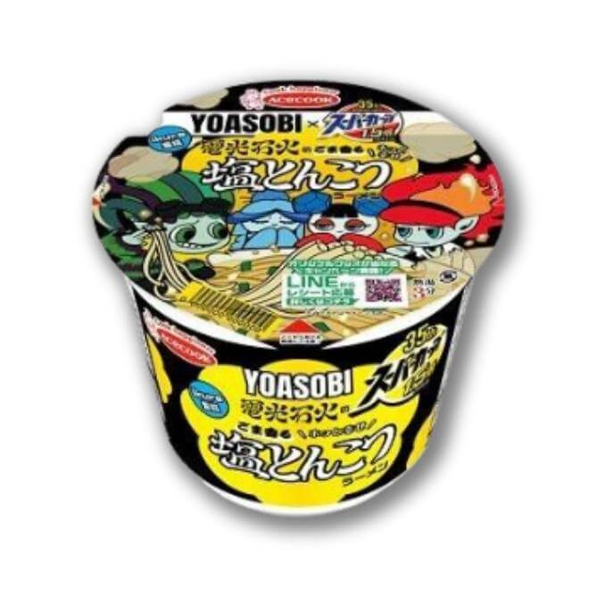 Acecook's Super Cup 1.5 Times × YOASOBI Salty Tonkotsu