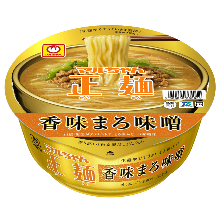 Instant Noodles, Miso Ramen, "Seimen", Maruchan, Koumi Maromiso, 129g