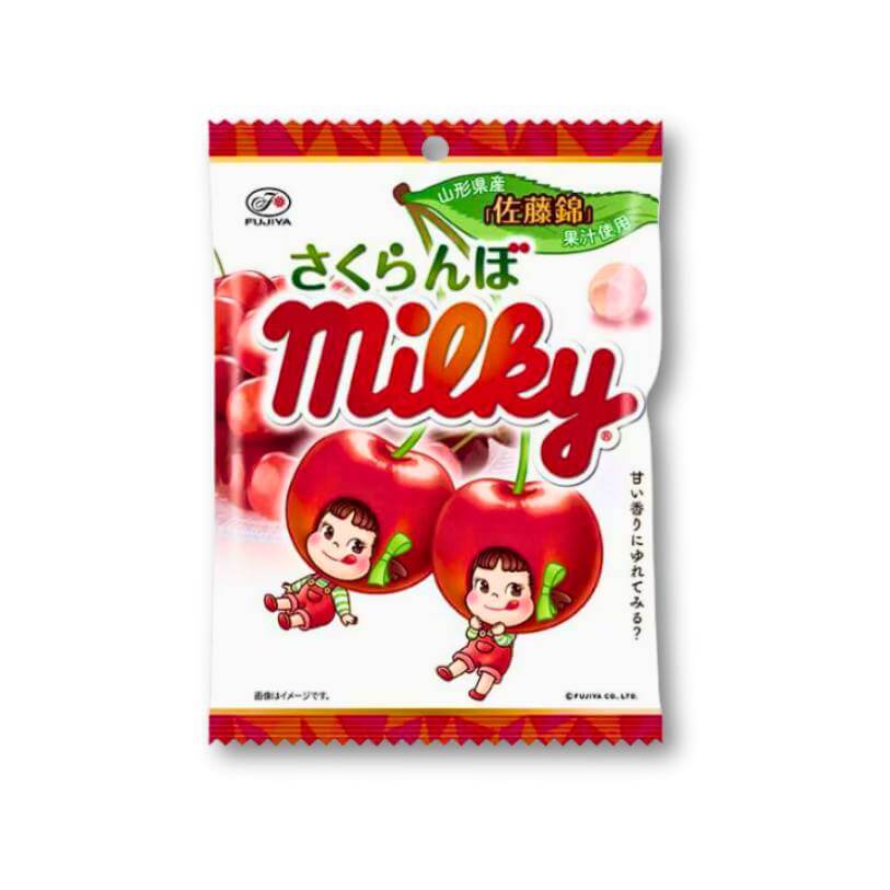 Fujiya Milky Candy - Sato Nishiki Cherry