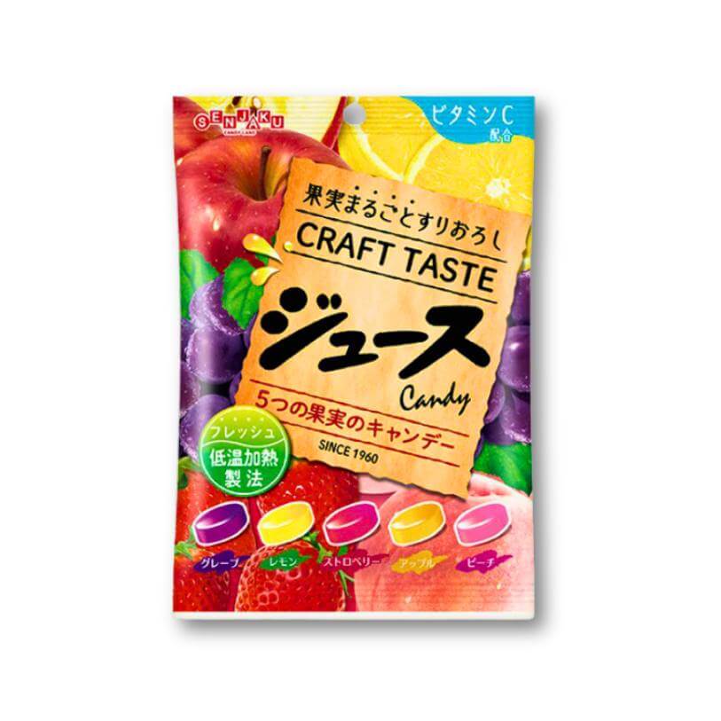 Senjaku Ame Honpo Fruit Juice Hard Candy