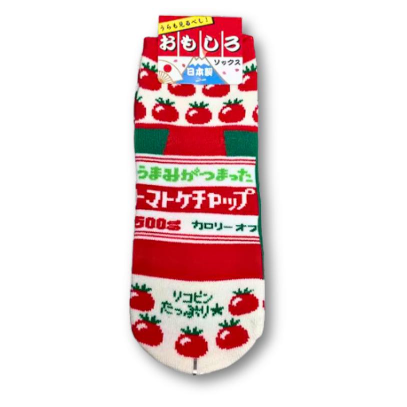 Japanese Ketchup Socks
