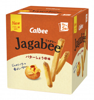 Calbee "Jagabee, Butter Soy Sauce Flavor", 90g