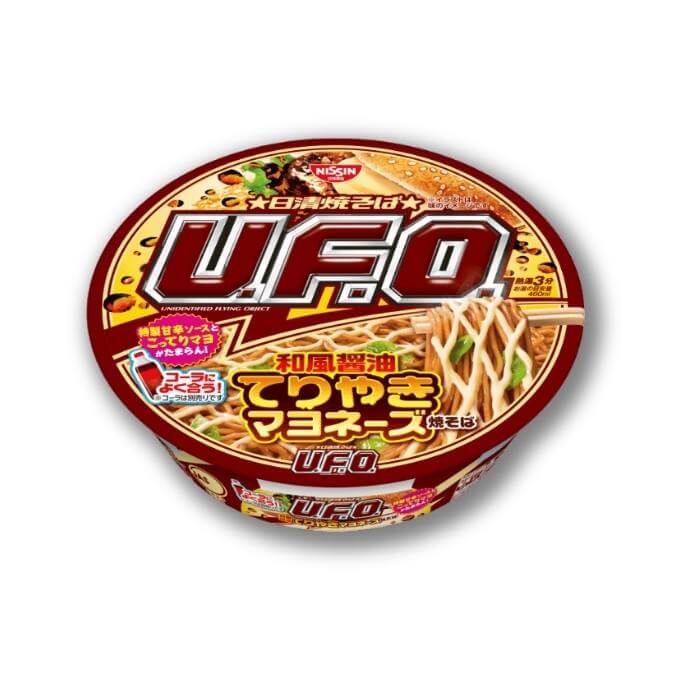 Nissin - Yakisoba U.F.O. Japanese-style Soy Sauce Teriyaki Mayonnaise Yakisoba