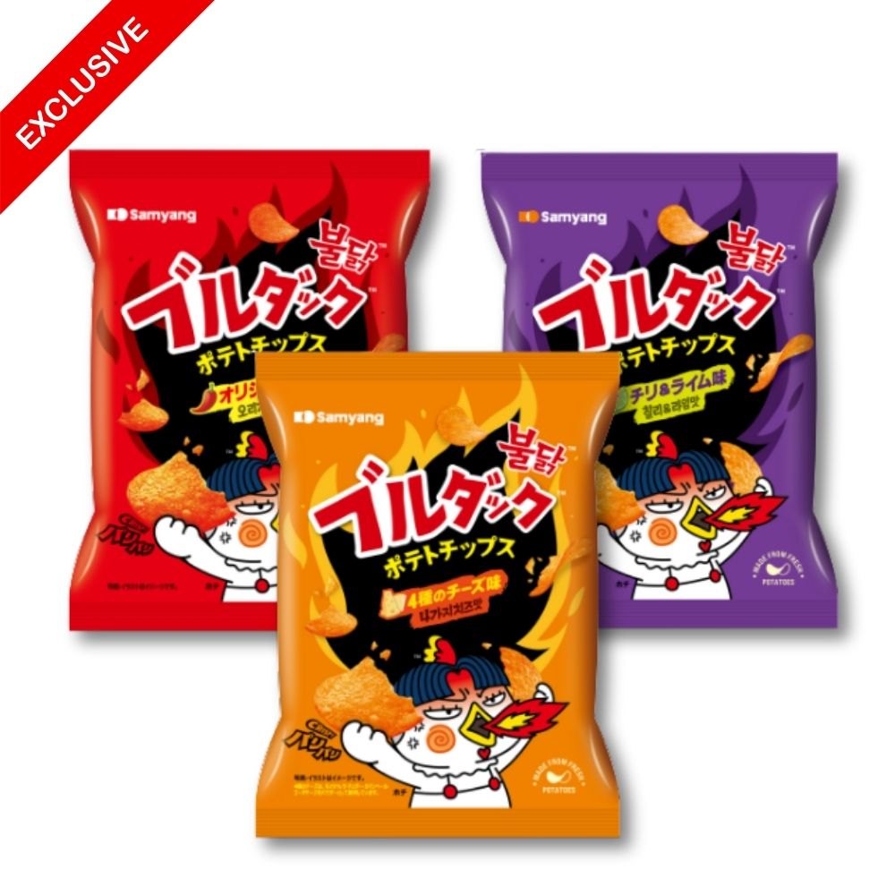 Samyang Buldak Spicy Potato Chips Trial Set