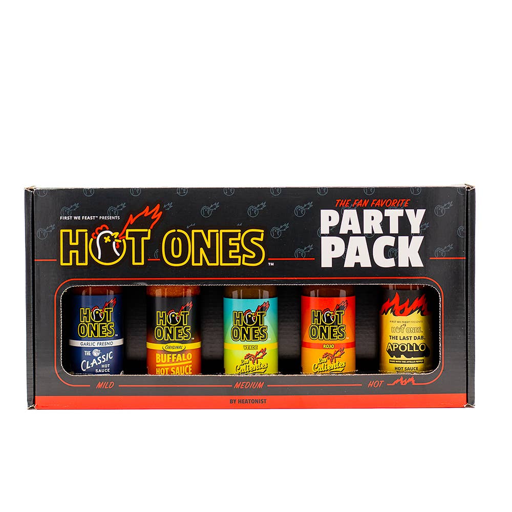 Heatonist - Hot Ones Hot Sauce Fan Favorite Party Pack | Hot Ones Hot