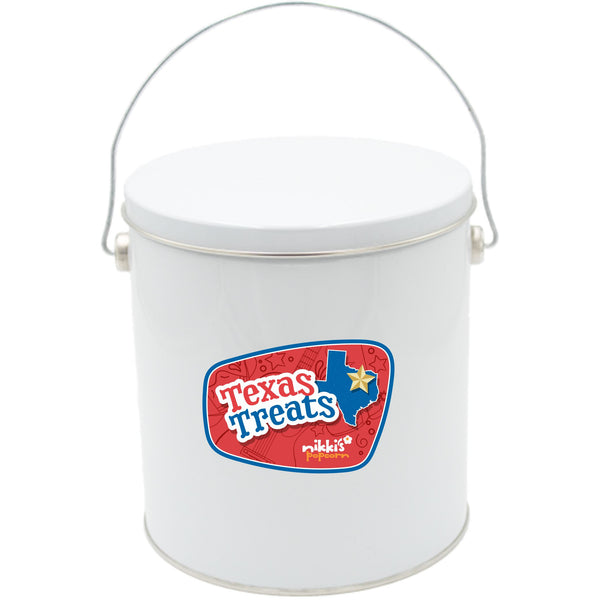 1 Gal Texas Popcorn Gift Tin